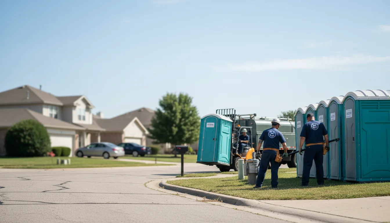 Porta Potty Rental in Jonesburg, MO near me
